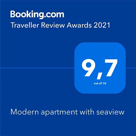 Modern With Seaview Apartmán *