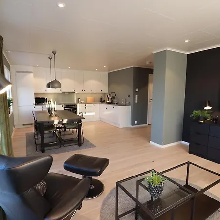 Modern With Seaview Apartmán Hammarvika